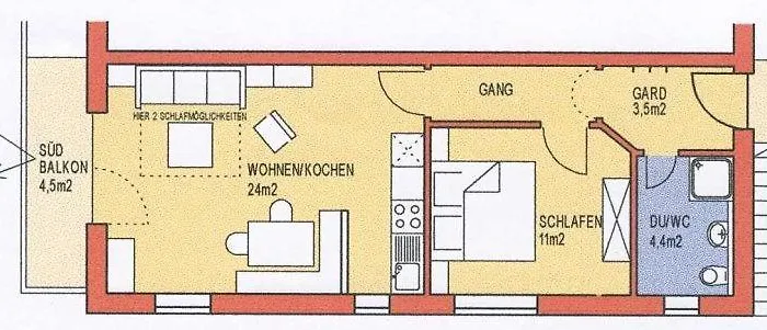 Haus Klauser Apartament